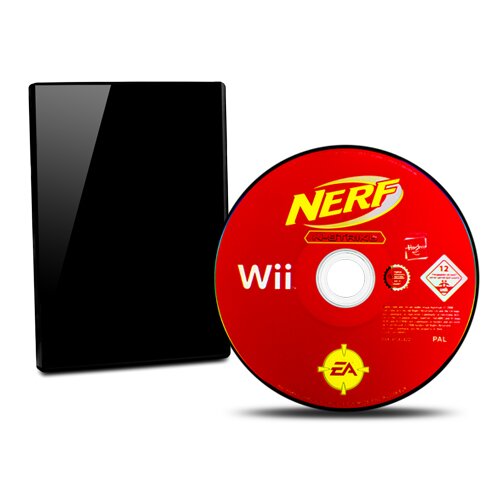 Wii Spiel NERF N - STRIKE OHNE PISTOLE #B