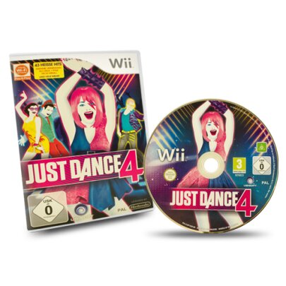 Wii Spiel JUST DANCE 4 #A