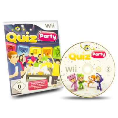 Wii Spiel QUIZ PARTY - DAS RATEDUELL #A