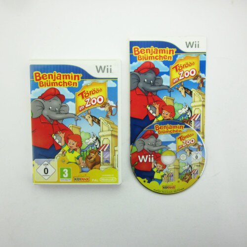 Wii Spiel Benjamin Blümchen - Törööö Im Zoo