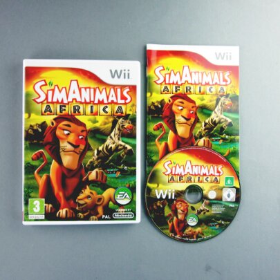 Wii Spiel Simanimals/Sim Animals Africa