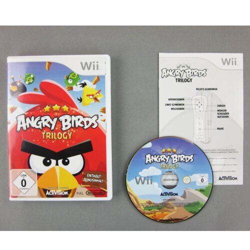 Wii Spiel Angry Birds Trilogy