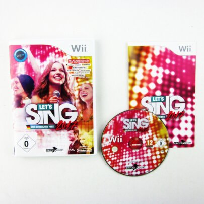 Wii Spiel Lets / Let`s Sing 2017 - mit Deutschen Hits...
