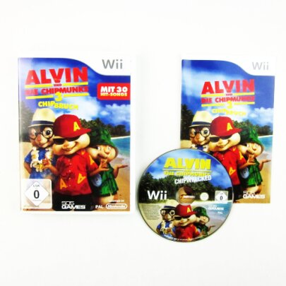 Wii Spiel Alvin und Die Chipmunks 3 Chip Bruch