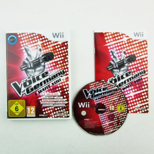 Wii Spiel The Voice of Germany - I Want You