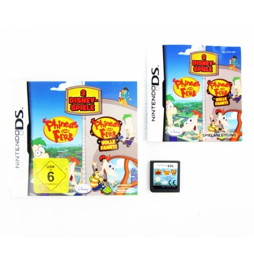 DS Spiel 2 in 1 - Phineas & Ferb + Phineas & Ferb - Volle Fahrt
