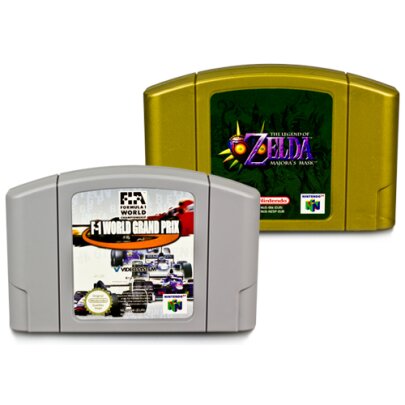 2 N64 Spiele F1 World Grand Prix + Zelda MajoraS Mask