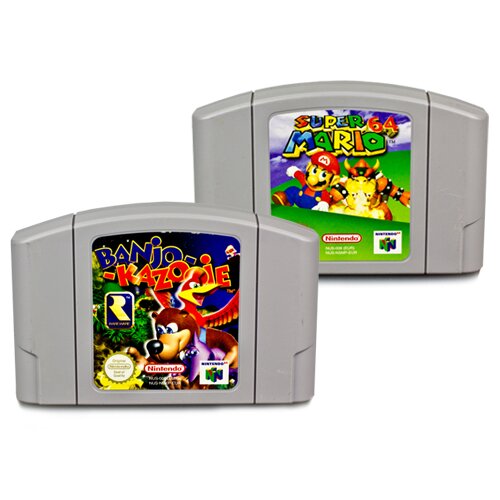 2 Nintendo 64 Spiele : BANJO KAZOOIE + SUPER MARIO 64