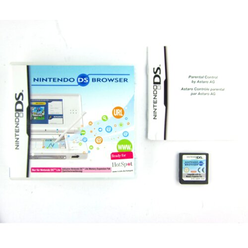 Nintendo DS Lite Browser ohne Memory Expansion Pak Für Nintendo DS Lite in OVP mit Anleitung