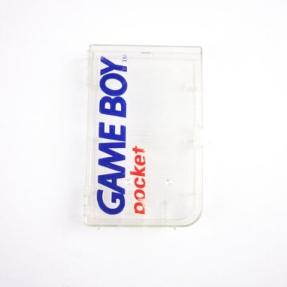 Original Nintendo Gameboy Pocket Transportbox Transparent