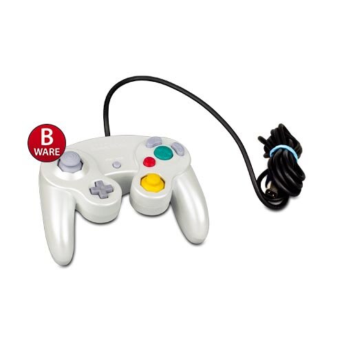ORIGINAL GAMECUBE CONTROLLER PEARL WHITE - WEISS (B-Ware) #30s