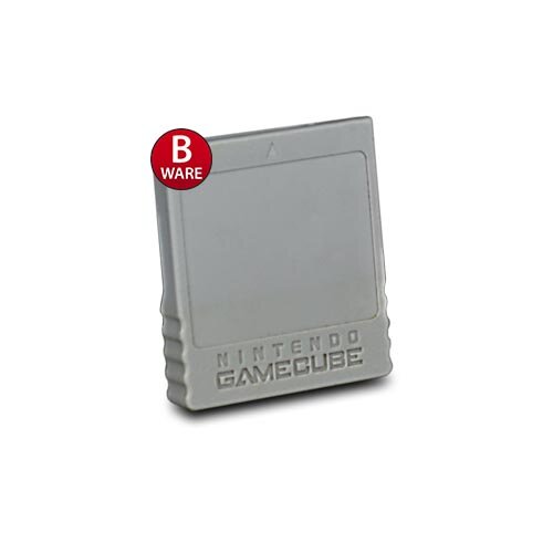 ORIGINAL NINTENDO GAMECUBE SPEICHERKARTE 4 MB = 59 BLOCKS MEMORY CARD (B - Ware)