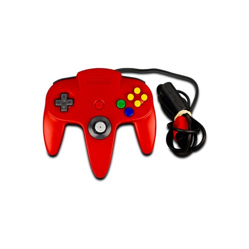 Original N64 Controller Unausgeleiert - Farbe Rot