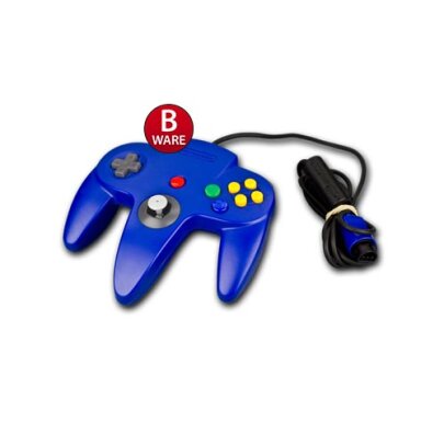 N64 Controller unausgeleiert - Farbe Blau (B-Ware) #15S