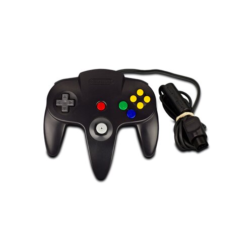 Original N64 Controller unausgeleiert - Farbe schwarz