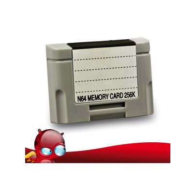 Memory Card Nintendo 64 Speicherkarte für N64 - 256 Kb