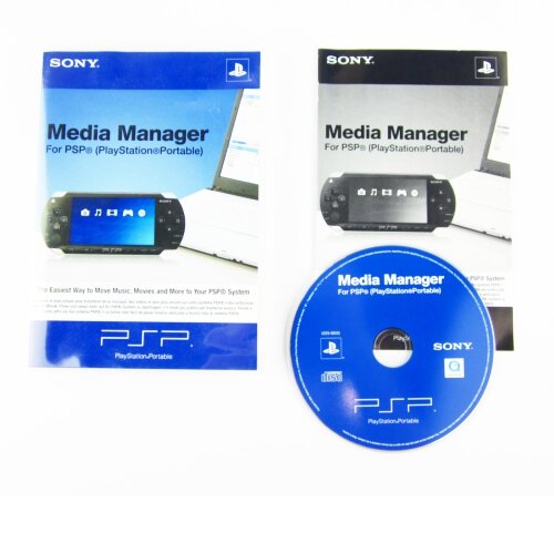 PLAYSTATION PORTABLE MEDIA MANAGER for PSP CD in OVP für den PC