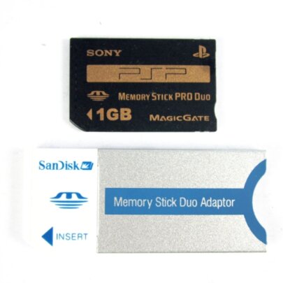 Original Sony 1 GB Memory Stick / Speicherkarte + Duo...