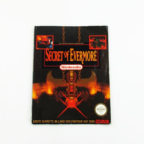 Offizieller Super Nintendo - Snes Spieleberater Zu Secret of Evermore