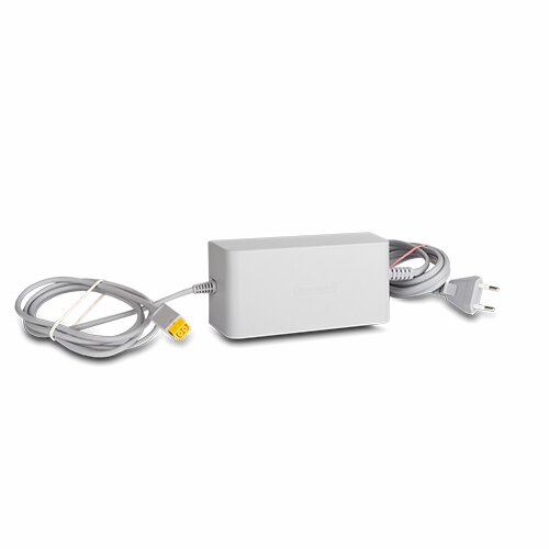 Original Nintendo Wii U Wii-U Netzteil / Adapter / Ladekabel für Konsole in grau