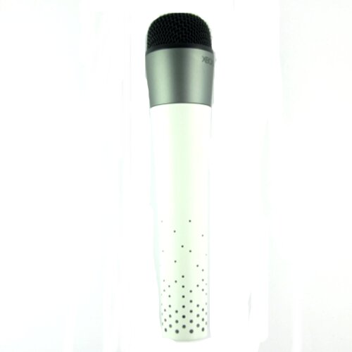 Original Xbox 360 Wireless Microphone / Mikrofon in Weiss / grau