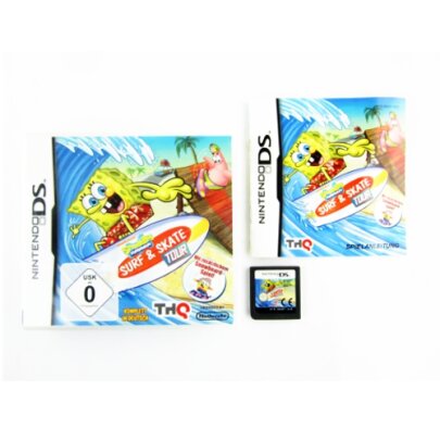 DS Spiel Nickelodeon Spongebob Schwammkopf - Surf &...