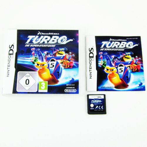 DS Spiel Turbo - Die Super - Stunt - Gang
