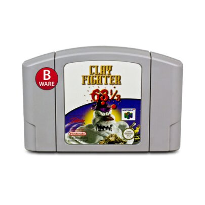 N64 Spiel CLAY FIGHTER 63 1/3 (B-Ware) #078B